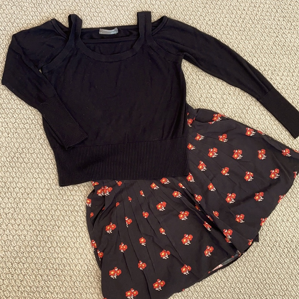 Anthropologie Super Soft Black Sweater (S) EUC